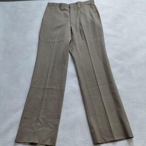 Corbin Nordstrom Mens Khaki Dress Pants 30 Straight Leg Trouser Work Casual USA